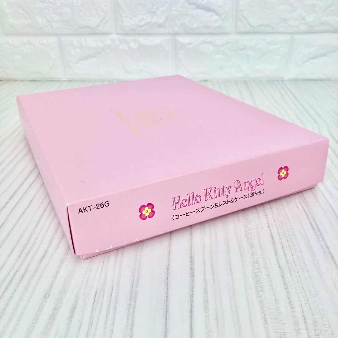 ★未使用！スプーンセット レトロハローキティ エンジェル 希少 1998年当時物