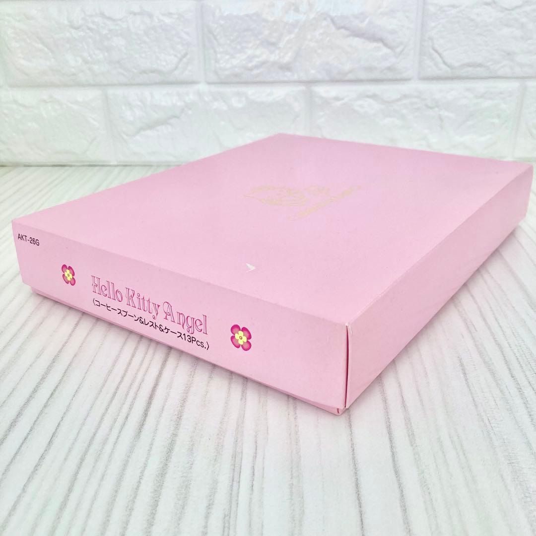 ★未使用！スプーンセット レトロハローキティ エンジェル 希少 1998年当時物