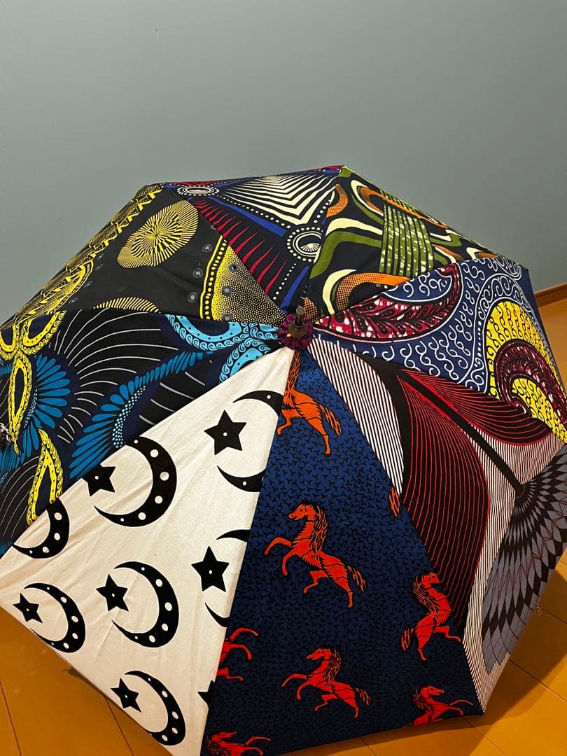 アフリカン　日傘　【885】