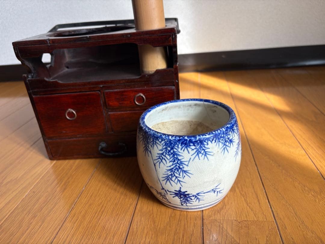 アンティーク煙草盆セット