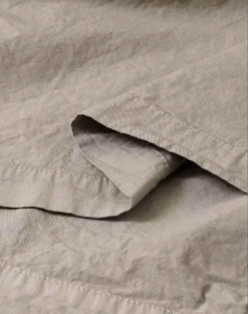 かぐれ　コットンオーバーダイフードロングコート