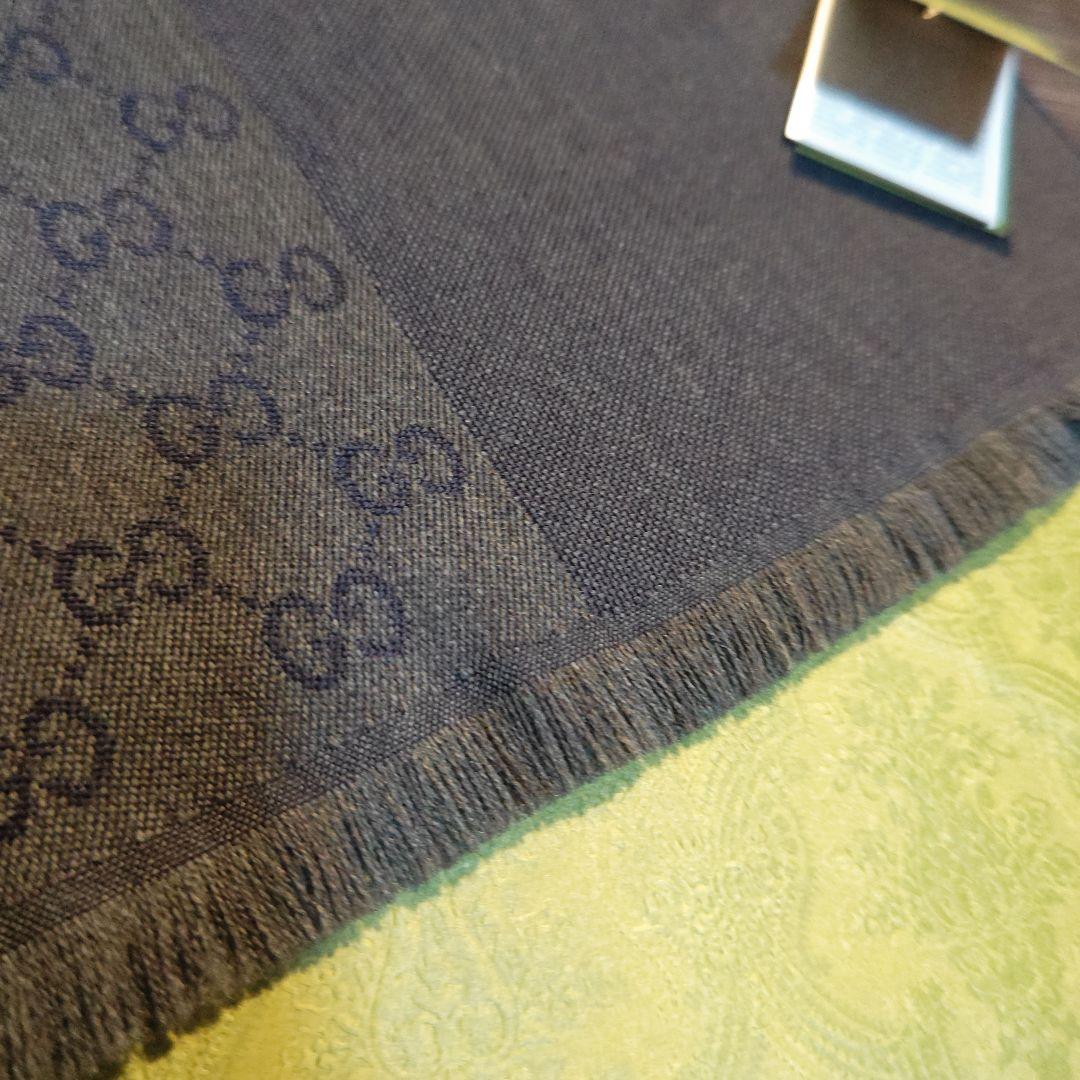 ❤新品箱袋付き❤GUCCI マフラー ショール ストール スカーフ❤グリーン❤