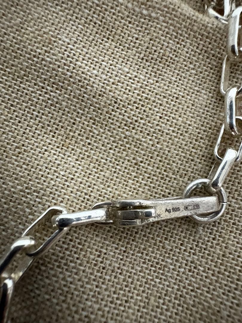 GUCCI グッチ インターロッキングG ネックレス GG シルバー