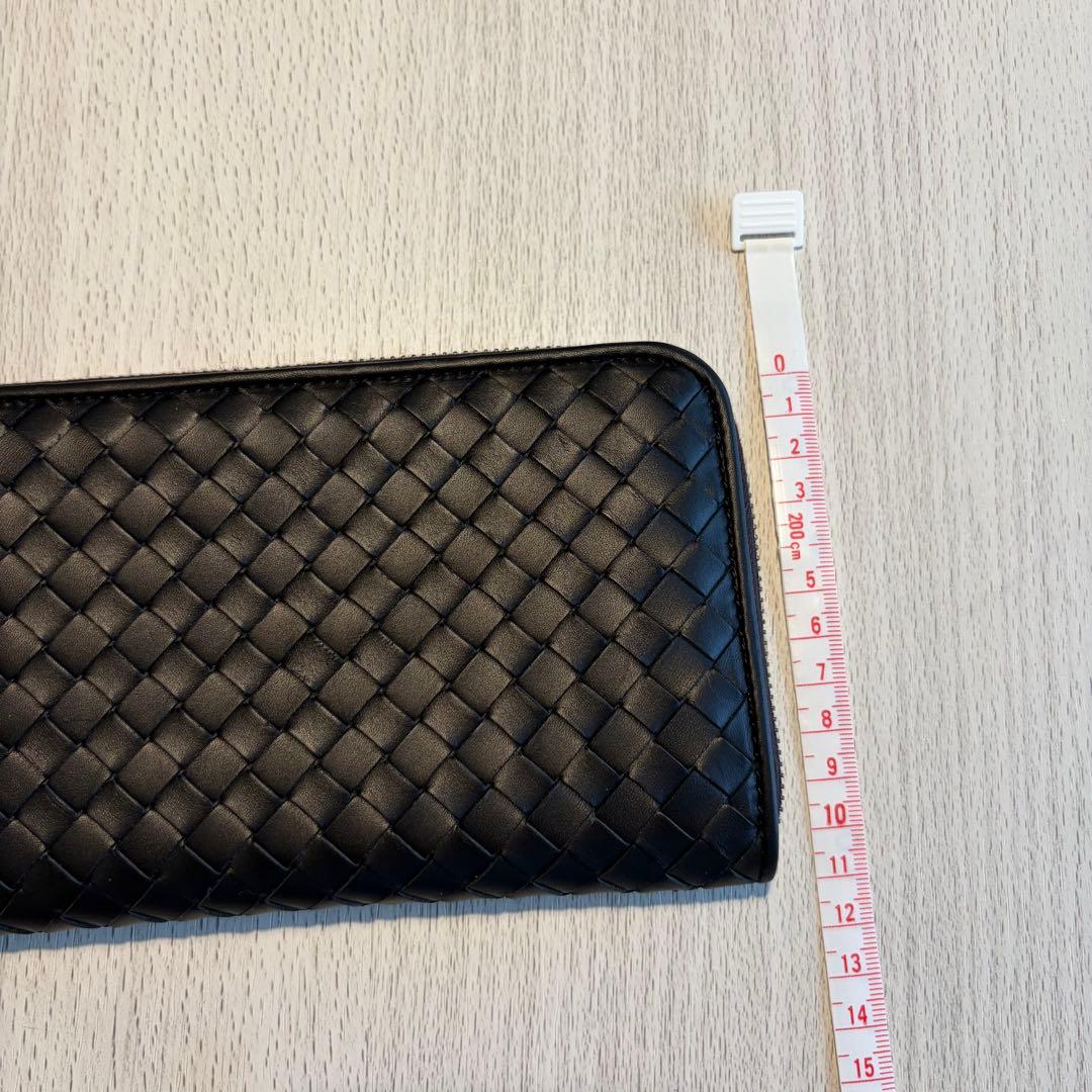 【未使用品】ボッテガ・ヴェネタ　BOTTEGA VENETA 長財布　ブラック