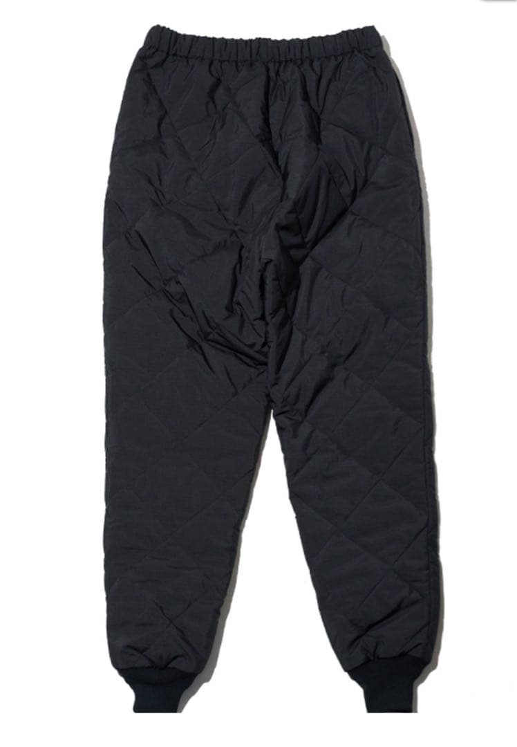 パンツ NEAT Rhombus Quilting Track Pants BLACK