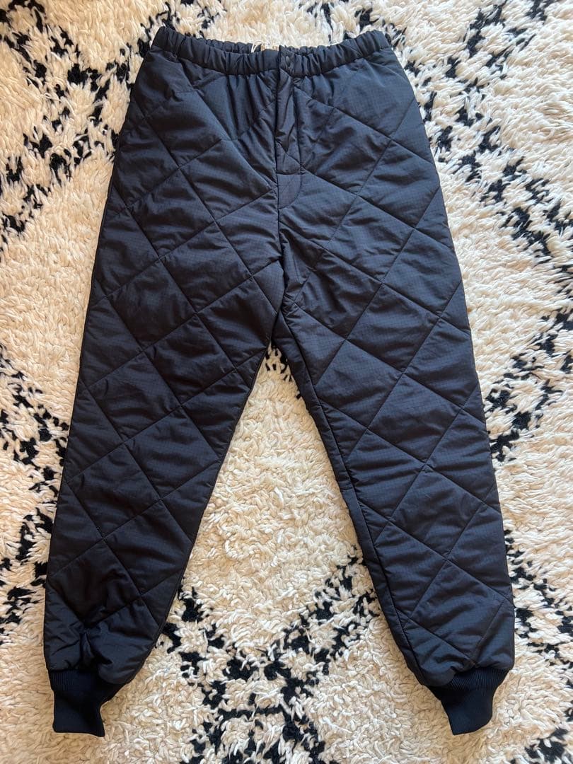 パンツ NEAT Rhombus Quilting Track Pants BLACK