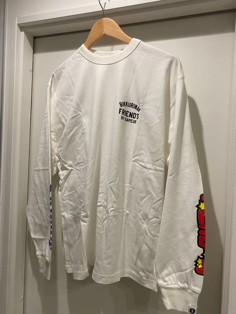 【新品未使用】希少シークレット SAPEurビックリマンティー 長袖Tシャツ