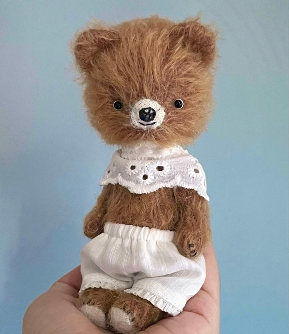 大人しいくまさん アーティストベア テディベア 海外作家様 ハンドメイド