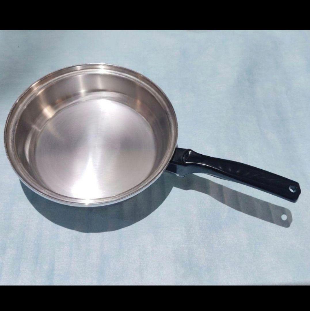 インコア inkor ガス仕様 小フライパン ステンレス 鍋@