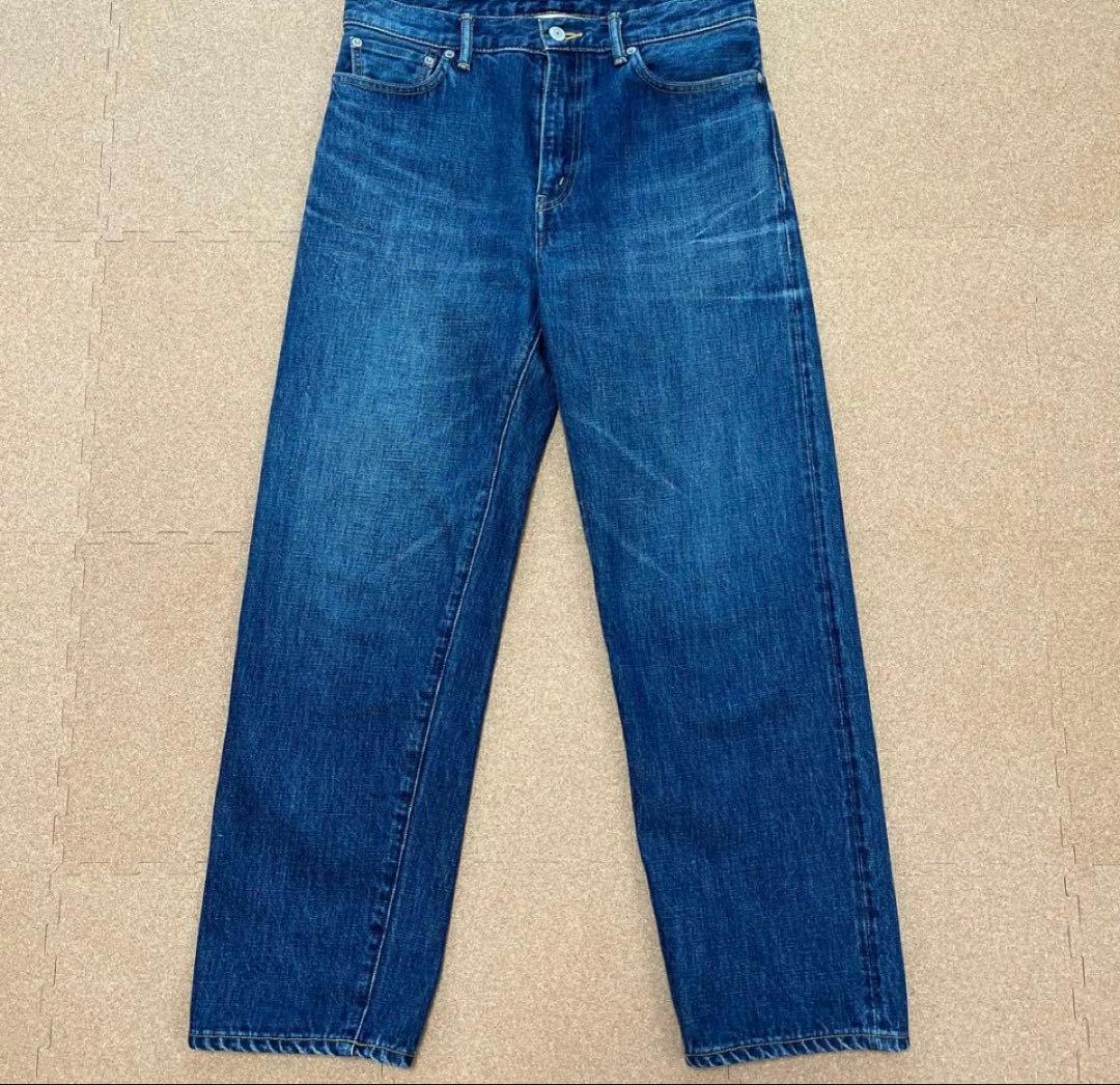 美品　アーツ&サイエンス　ストレートデニム ブルー