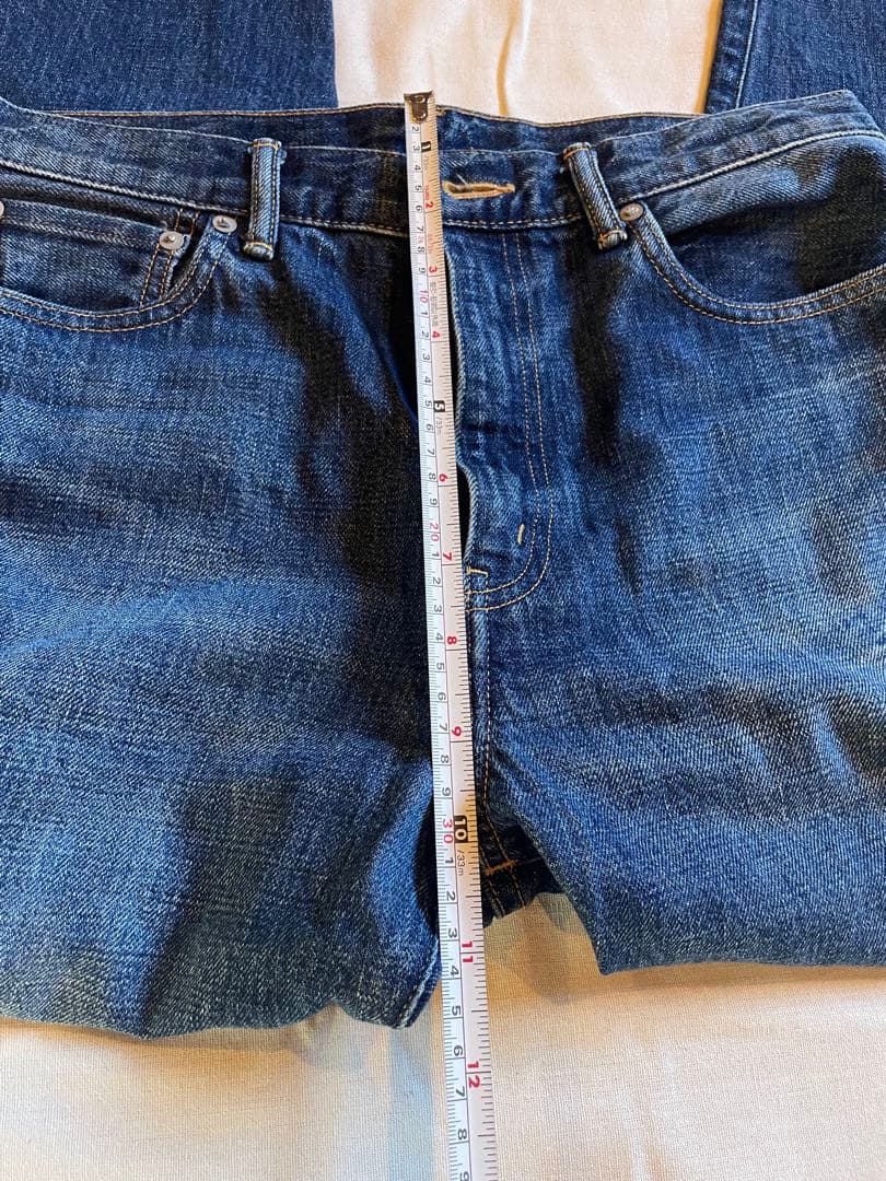 美品　アーツ&サイエンス　ストレートデニム ブルー