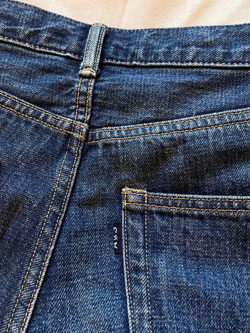 美品　アーツ&サイエンス　ストレートデニム ブルー