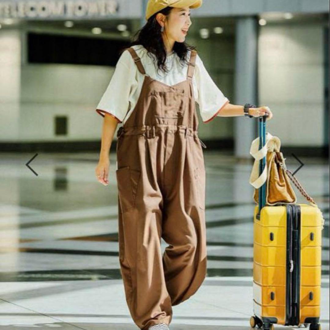 ニコアンド スタッフ be with M Misayo ラクテロサロペット M