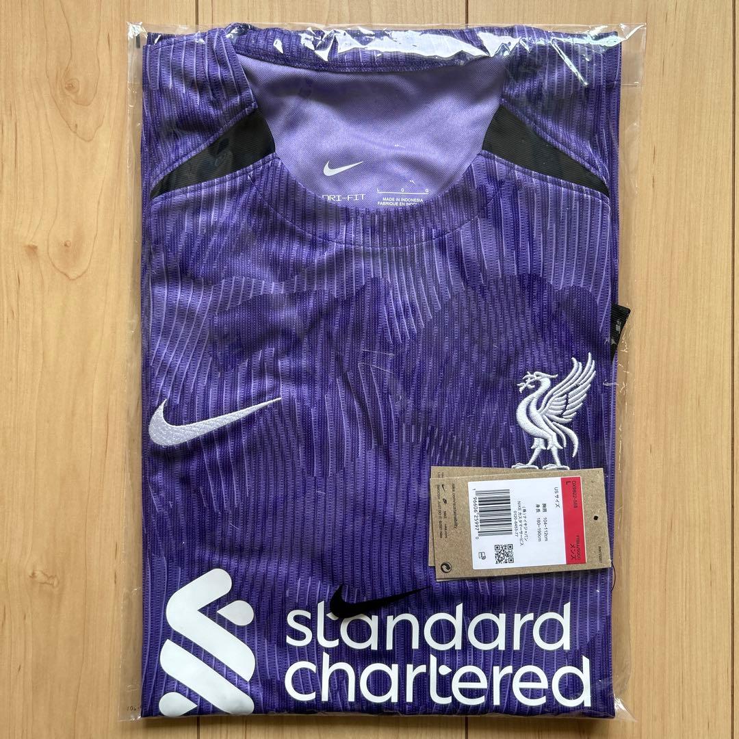 正規品新品☆リヴァプールFC23/24サードユニフォームLサイズ☆リバプール