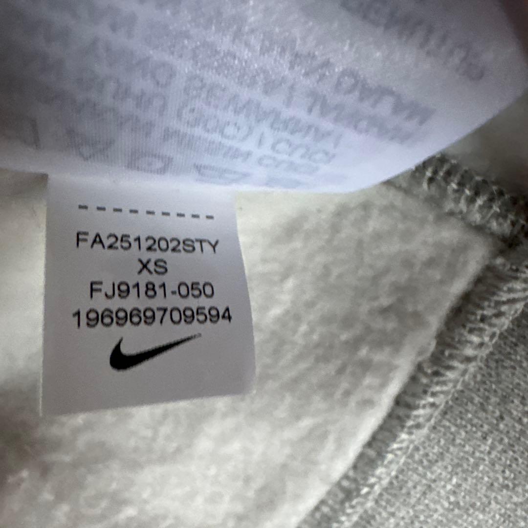 Nike Stussy コラボパーカー XS グレー