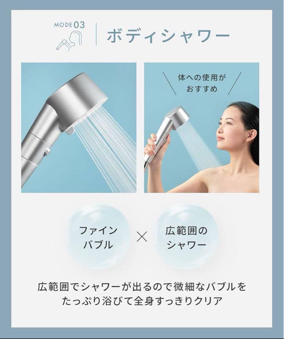 自*ん様 【フルセット】SALONIA ダブルファインシャワーヘッド