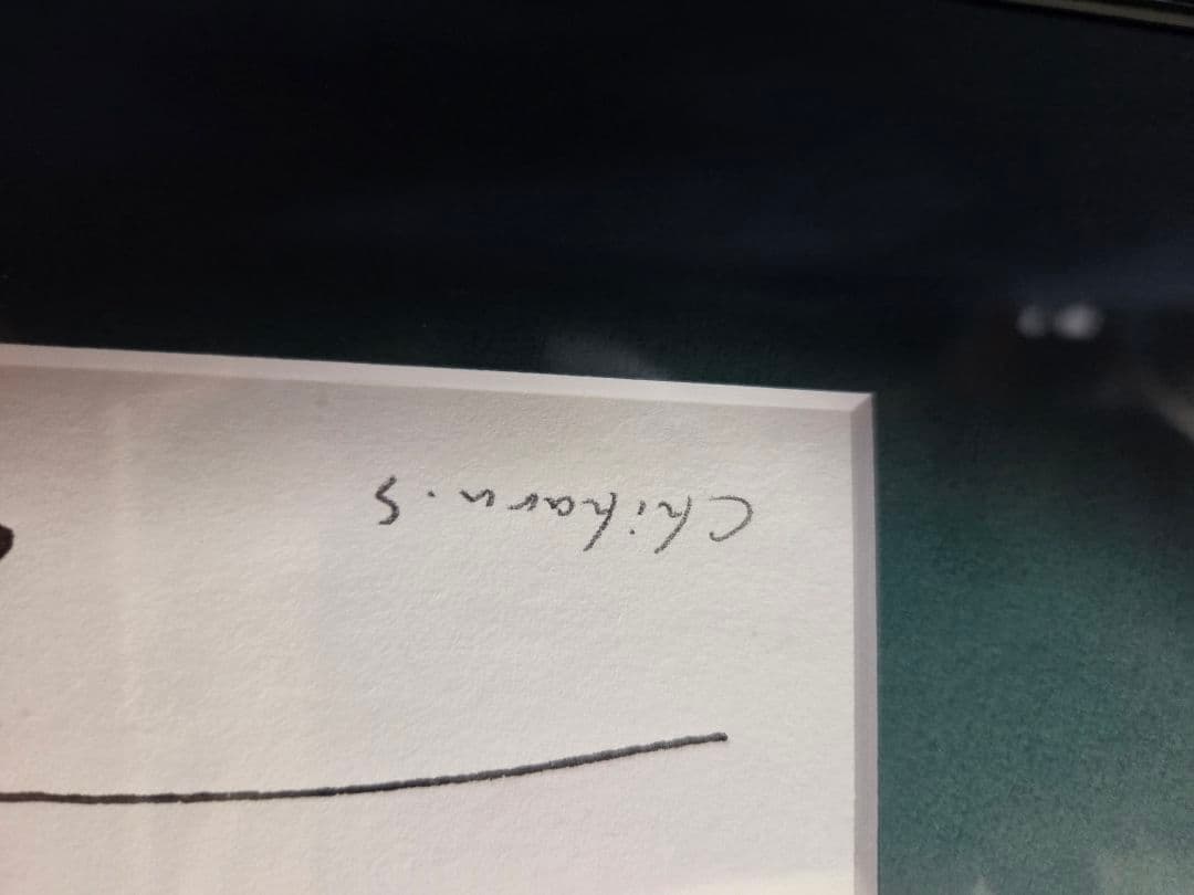 坂崎千春　直筆　イラスト