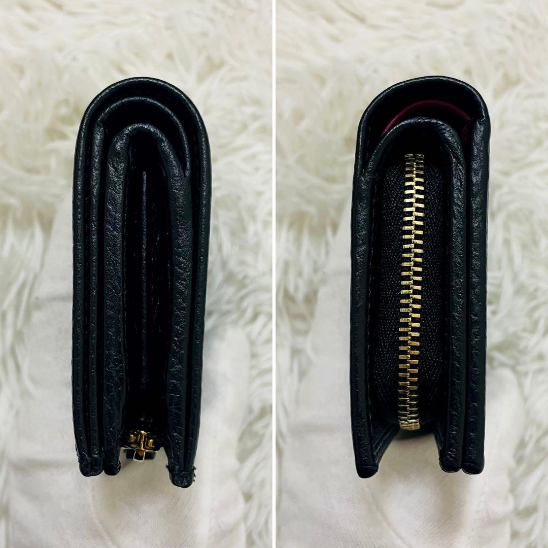 極美✨付属完備✨GUCCI 二つ折り GGマーモント バイカラー 日本限定