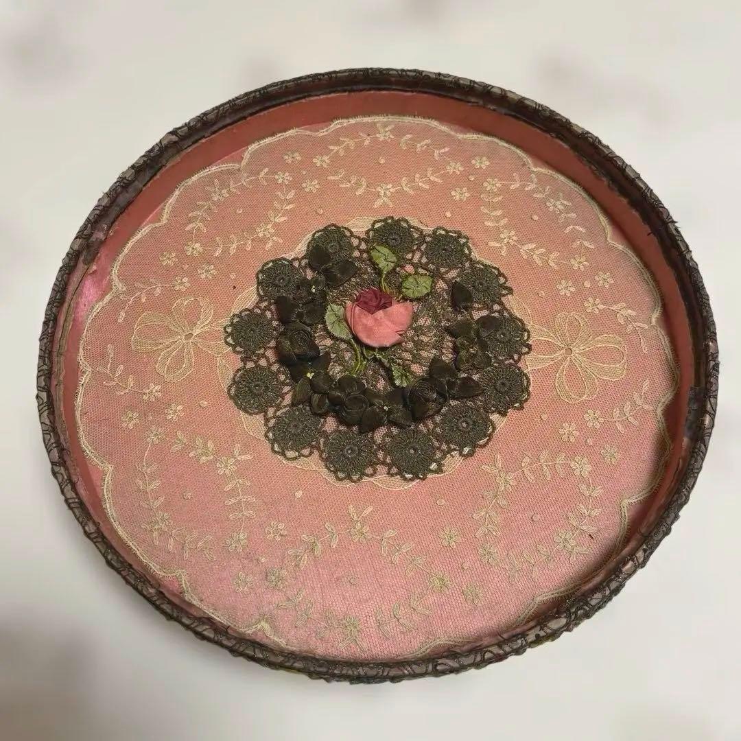 レアなフランスアンティーク♡ロココカルトナージュトレイ
