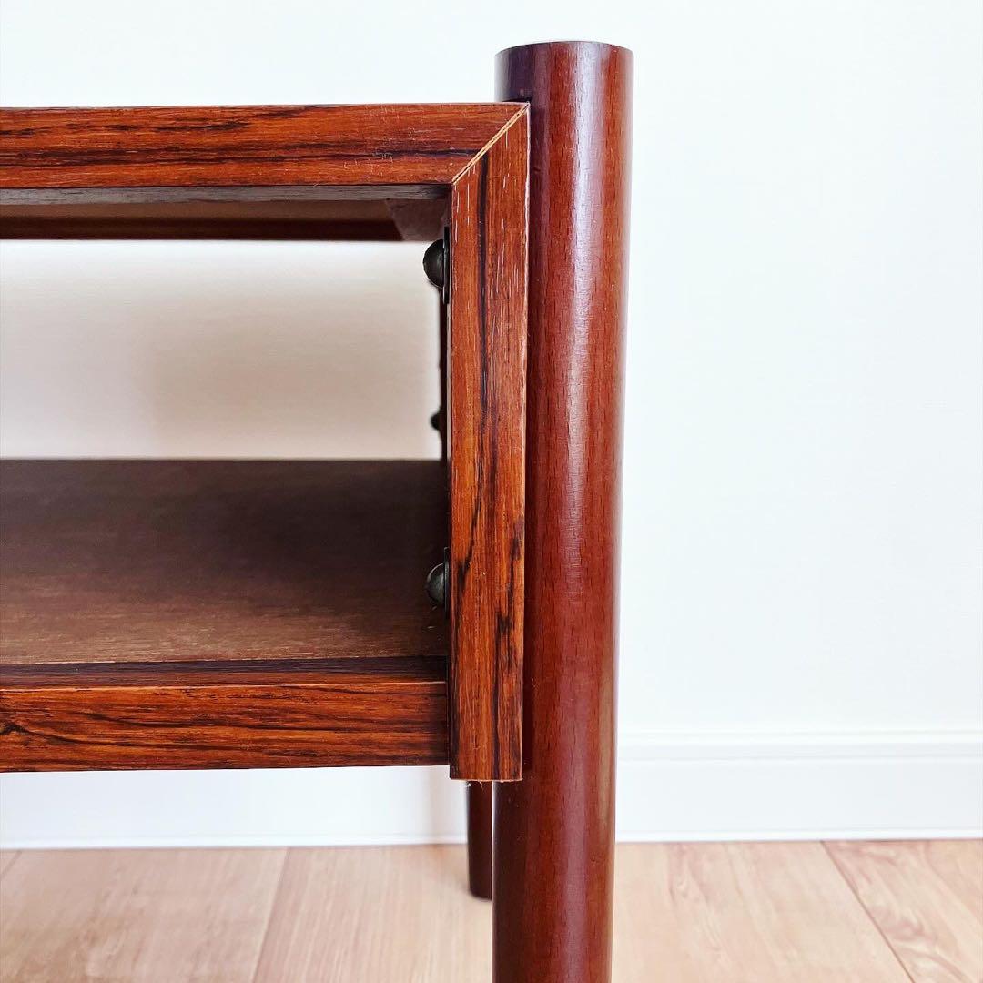 Victor ビクター　ビンテージサイドテーブル　古家具　北欧テイスト　蚤の市