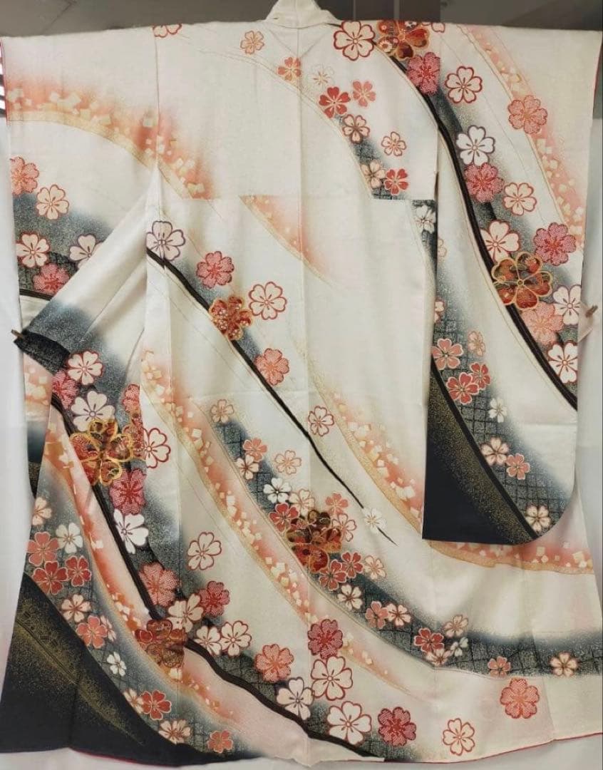 振袖フルセット・草履 ショール 髪飾り付き