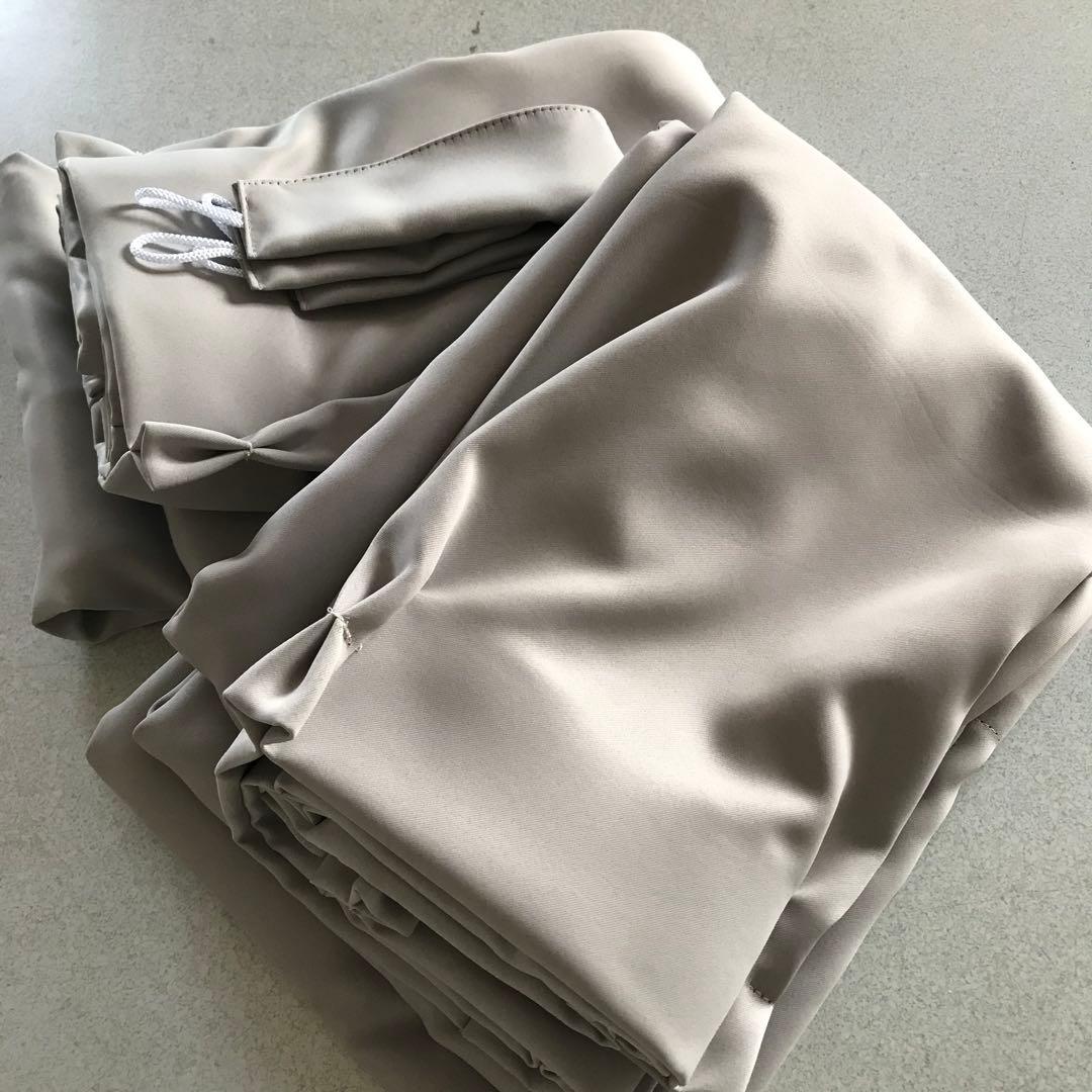 1級遮光カーテン　防災　幅150cm×丈240cm2枚