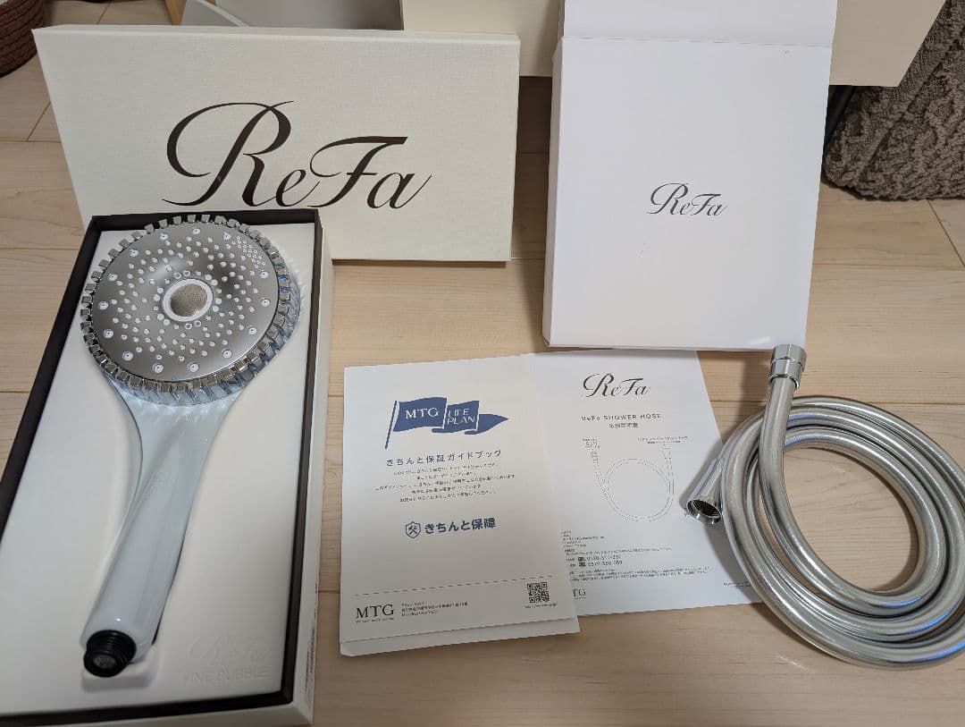 ReFa ファインバブルダイア150 シャワーヘッドとホースセット