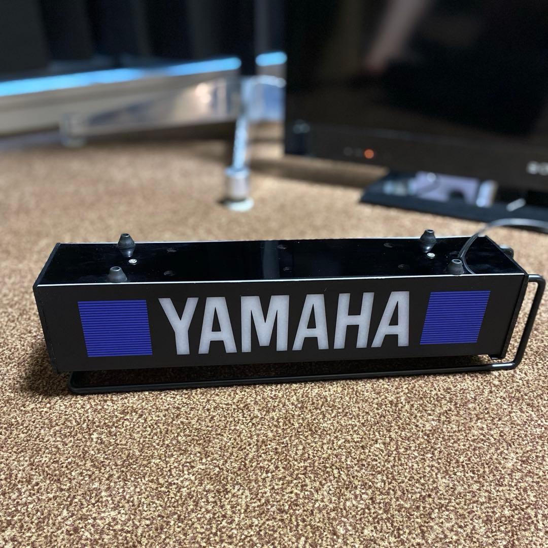 YAMAHA 非売品 電飾サイン ライト 照明 ディスプレイ 販促