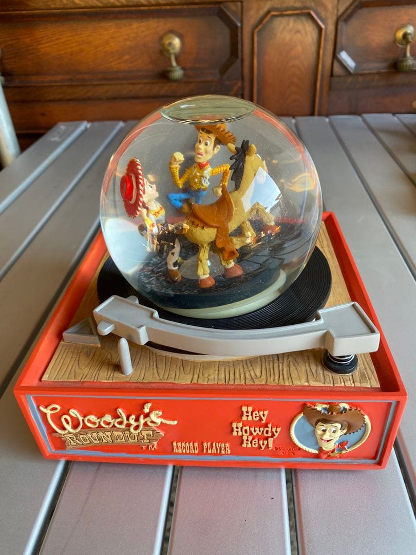 TOYSTORY トイストーリー　スノードーム　オルゴール　ディズニー　レア