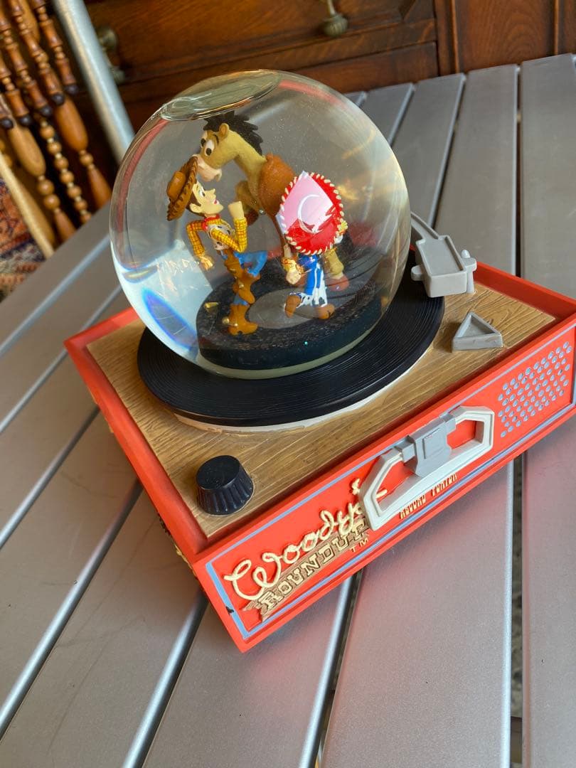 TOYSTORY トイストーリー　スノードーム　オルゴール　ディズニー　レア