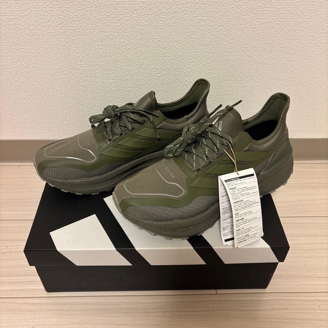 【ゆるり】26cm アディダス ウルトラブースト 5.0 GTX カーキ