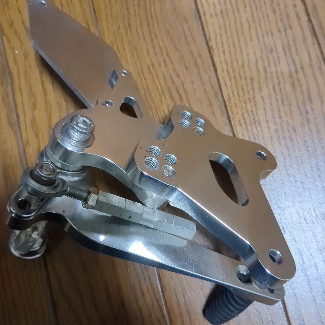 ZX25R OVER Racing バックステップ アルミ製 取り付けネジ付き