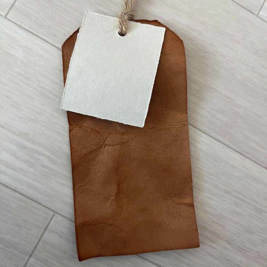 未使用品 希少 vasco レザーリングベルト VS-600 茶色 M アメカジ