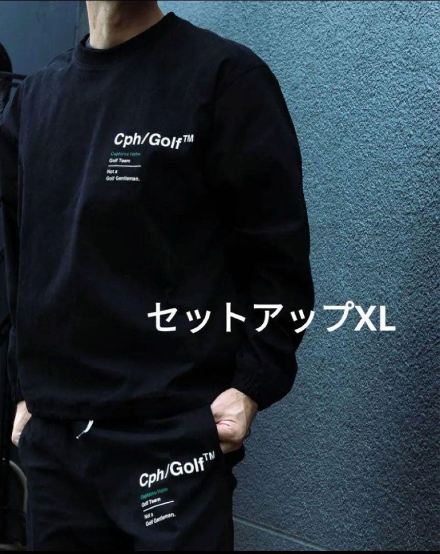 ま*さ様 キャプテンズヘルムゴルフ コットントラック　セットアップ XL 新品未