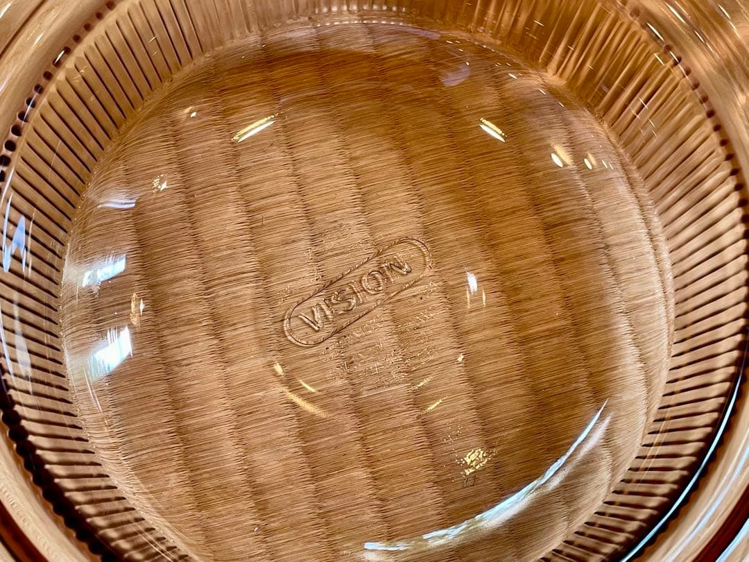 VISION ビジョン　耐熱ガラス鍋　2点