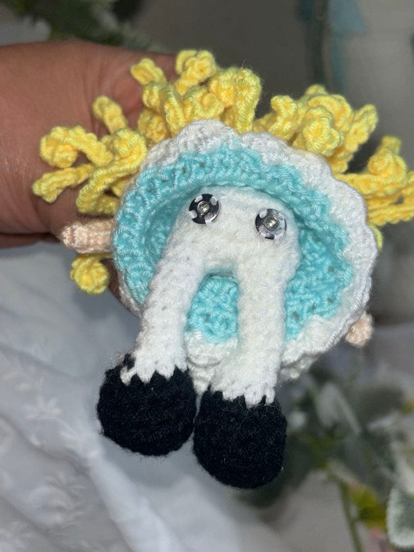 ハンドメイド あみぐるみ うさぎ 女の子