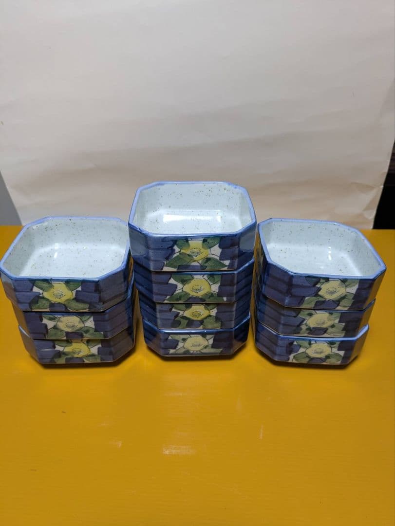 アンティーク　Shofu 松風陶器｜小　皿10個　輸出用｜1900年代前半