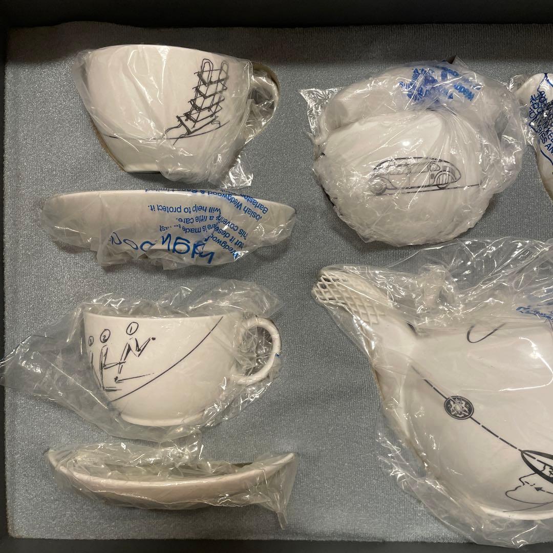 ウェッジウッド　ケンジントンアニバーサリー　カップ&ソーサー　ティーセット