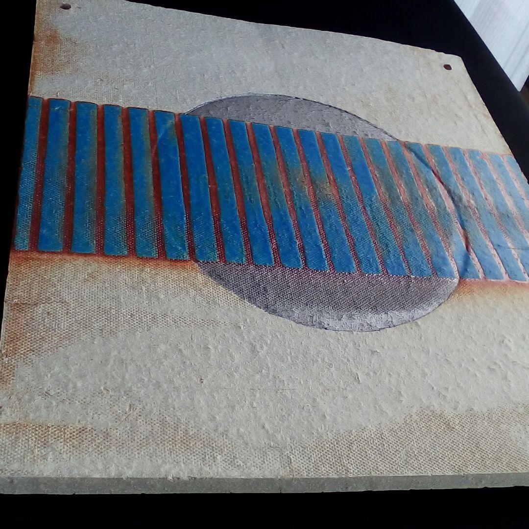 沖縄やちむん　一翠窯　陶板　１