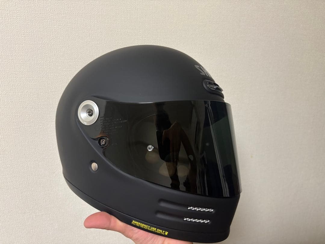 Glamster フルフェイスヘルメット マットブラック　XLサイズ