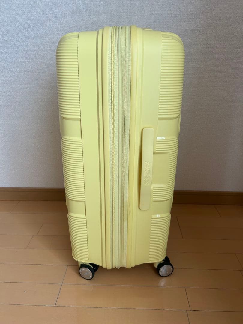 イエローダイヤモンドパターンキャリーケース