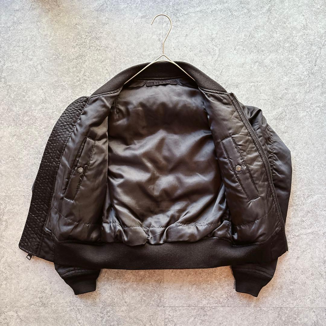 ジャケット・アウター AVIREX Y2K Cropped MA-1 Back Logo