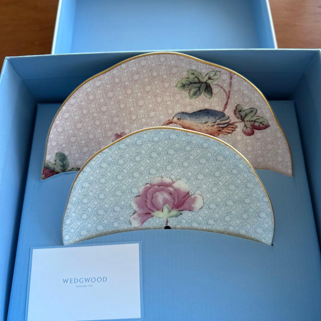 【未使用】 カッコー 2段ケーキスタンド