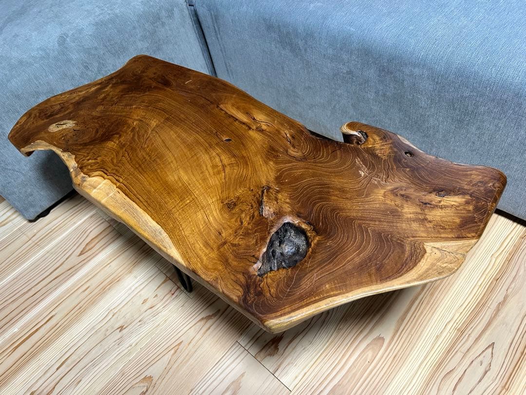 KARE カレ 無垢材 テーブル ブラウン