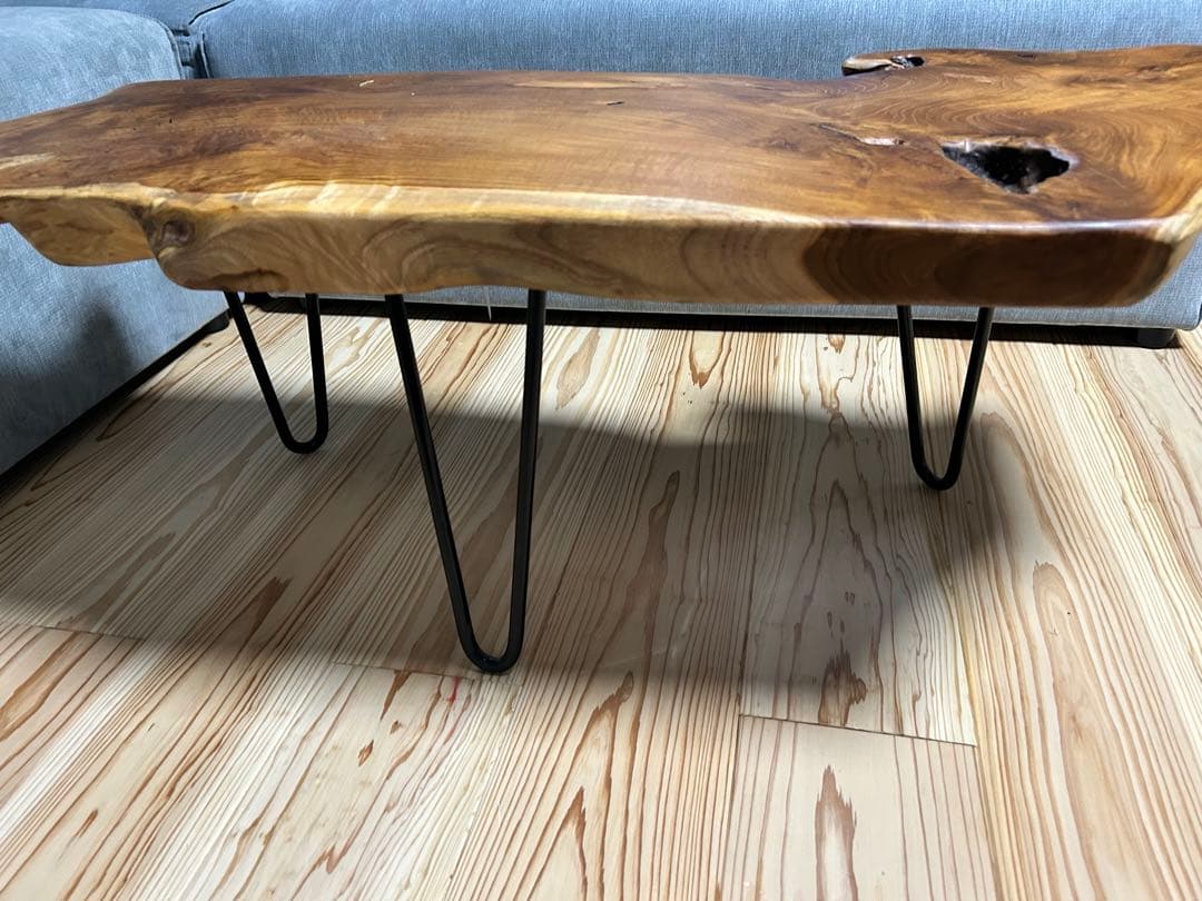 KARE カレ 無垢材 テーブル ブラウン