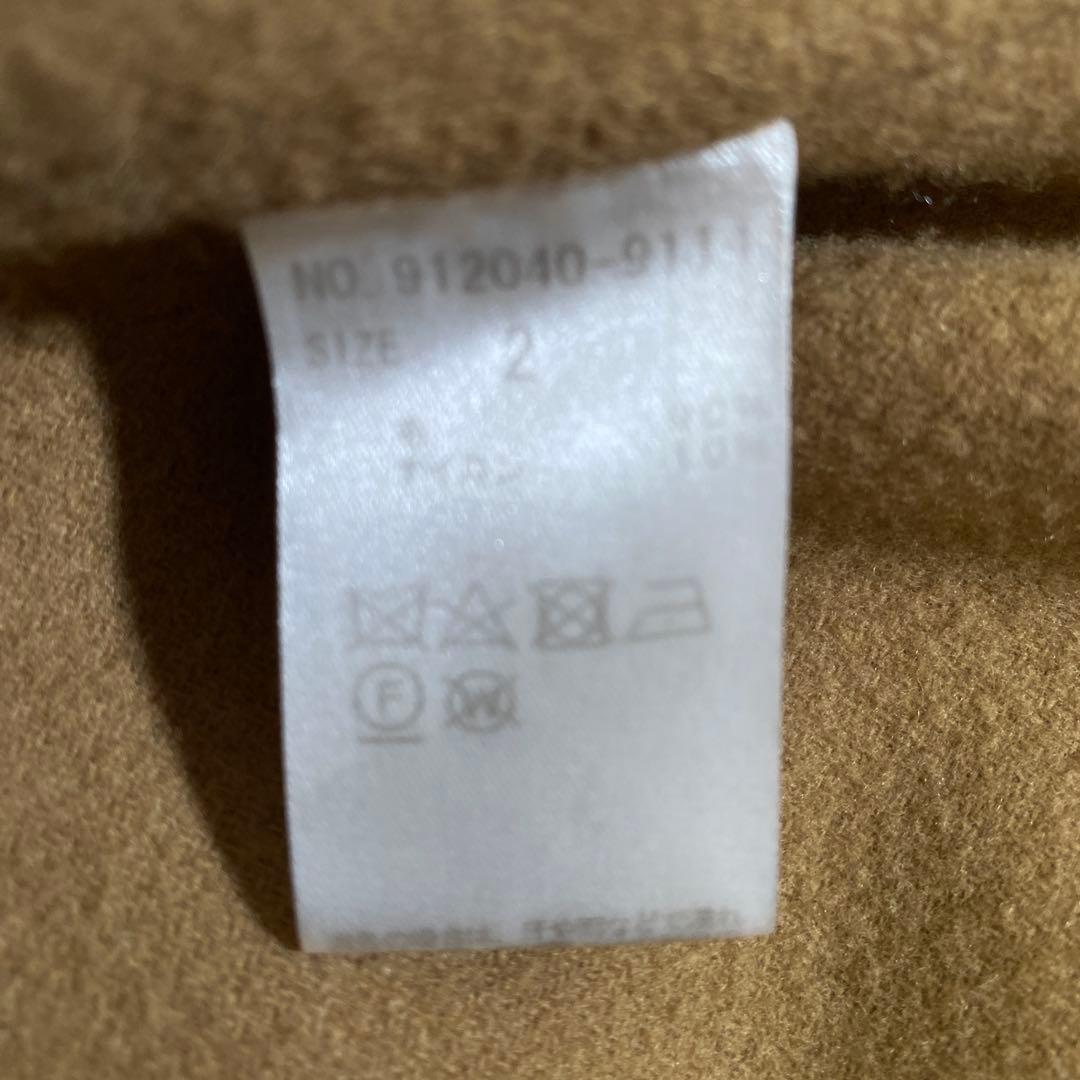 完売品♡NORC ウールメルトン リバーコート ダブルフェイス ベルデッドコート