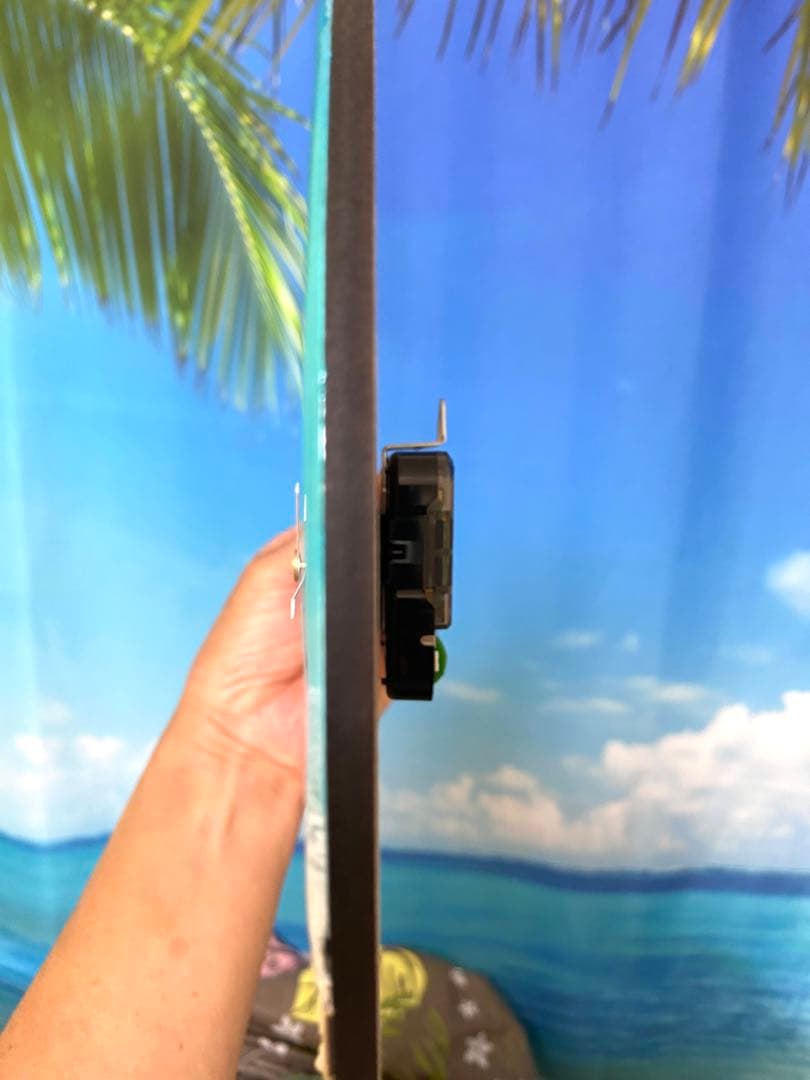 海レジンアート〜円型壁掛け時計