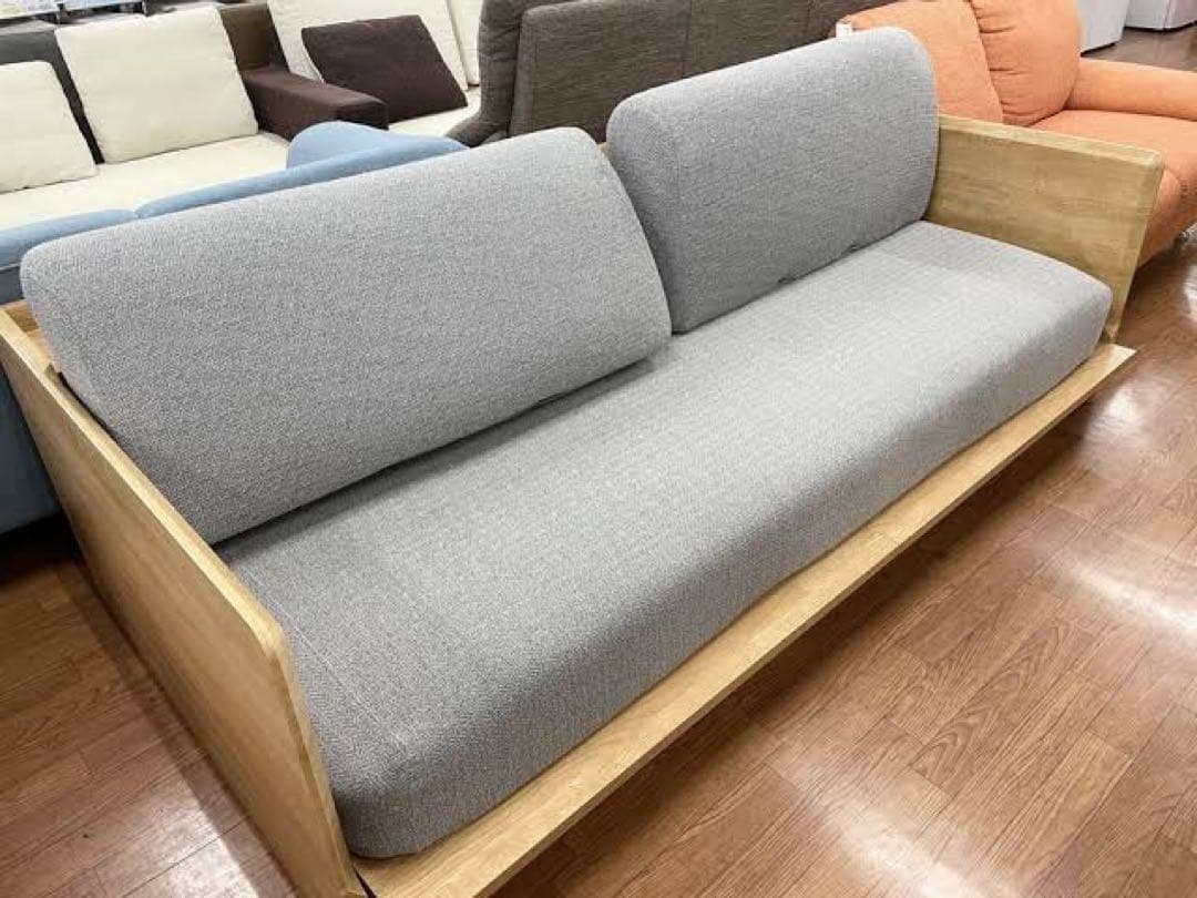 【ニトリ】ソファベット　3way ミドルブラウン　シングルベットサイズ