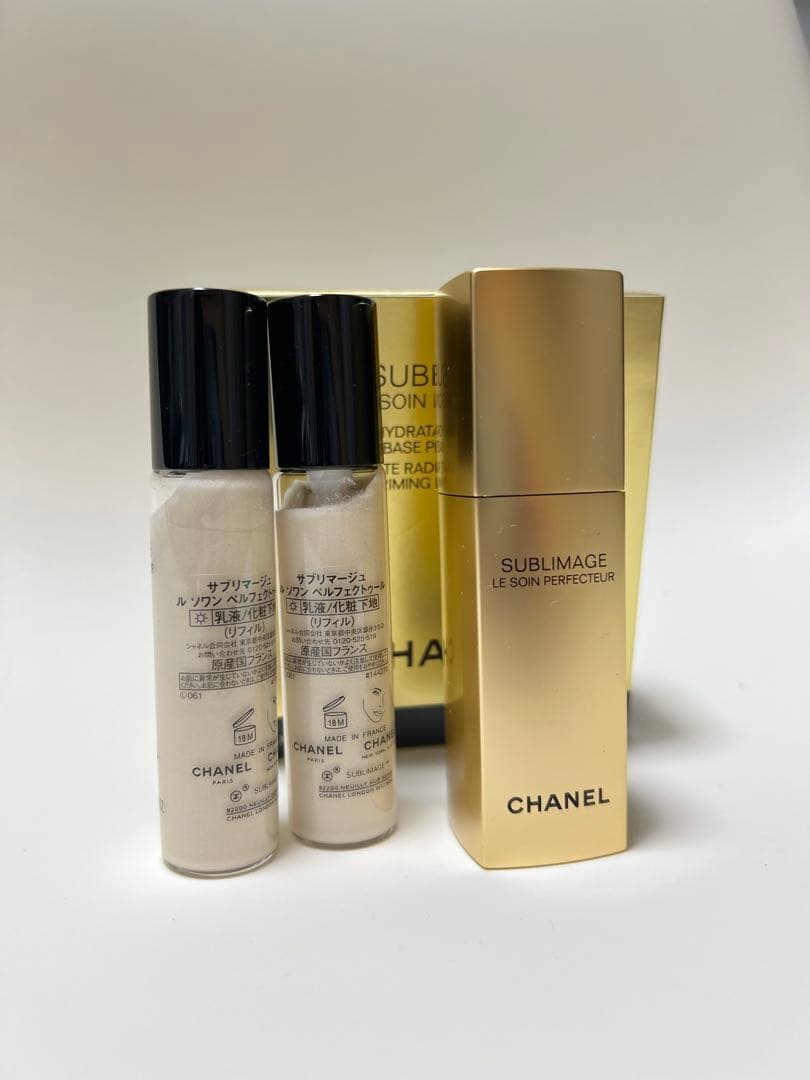 シャネル SUBLIMAGE LE SOIN PERFECTEUR 3本セット
