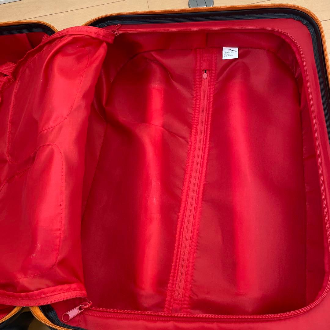 ツモリチサト｜廃盤・限定キャリーケース（猫エンボス／アンティークオレンジ）